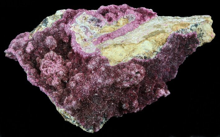 Fibrous Roselite Crystals on Matrix - Morocco #57235